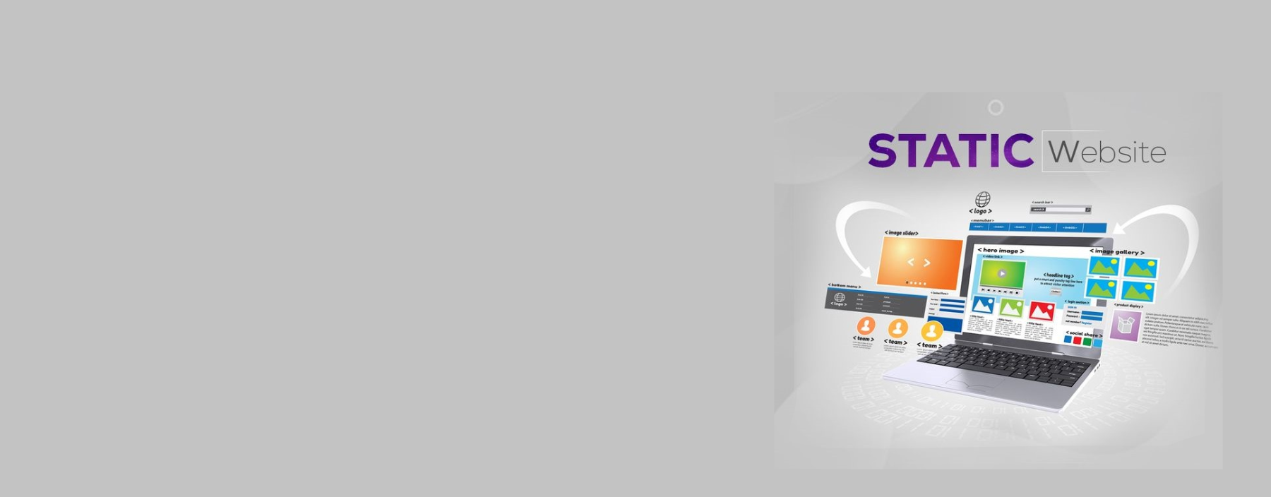 static website design